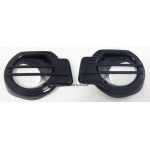ครอบไฟตัดหมอก ครอบสปอร์ตไลท์  ดำเงา Black ใส่รถกระบะ รุ่น 2 ประตู แคป,4 ประตู ใหม่ ฟอร์ด เรนเจอร์ All New Ford Ranger 2012 v.2